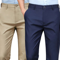 Beige + Blau